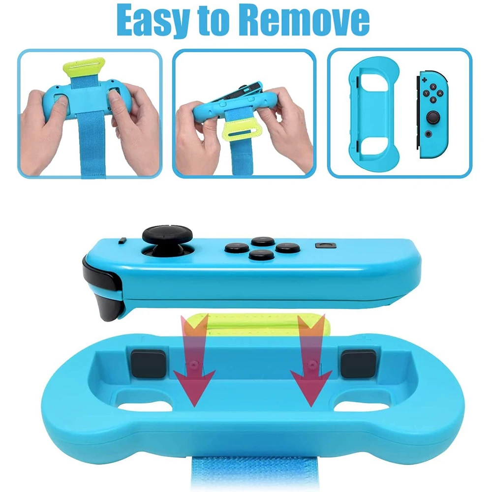 for Just Dance Wrist Band Latest Upgraded 2 in 1 Dance Band Wrist band Grip Controller for Nintendo Switch oled Accessories