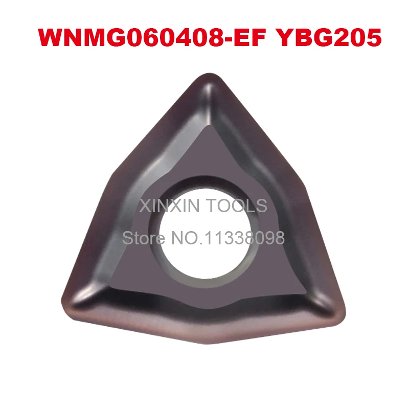 

Original ZCC WNMG060408-EF YBG205 Boring CNC Turning Tool Carbide Inserts Stainless Steel WNMG 060408 Lathe