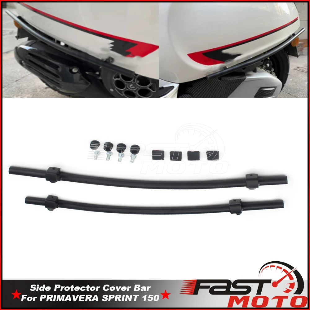 For SPRINT 150 PRIMAVERA 150 2013-2020 Motorcycle Engine Guard Cover Crash Bars Side Frame Bumper Protector Crash Bar Kits