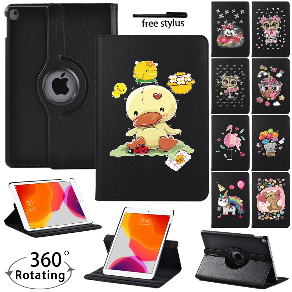 

360 Rotating Case for IPad 5th /6th / 7th / 8th 10.2 Inch Tablet Stand Cover Case for Ipad Mini 4/5/ipad 2/3/4 Protective Shell