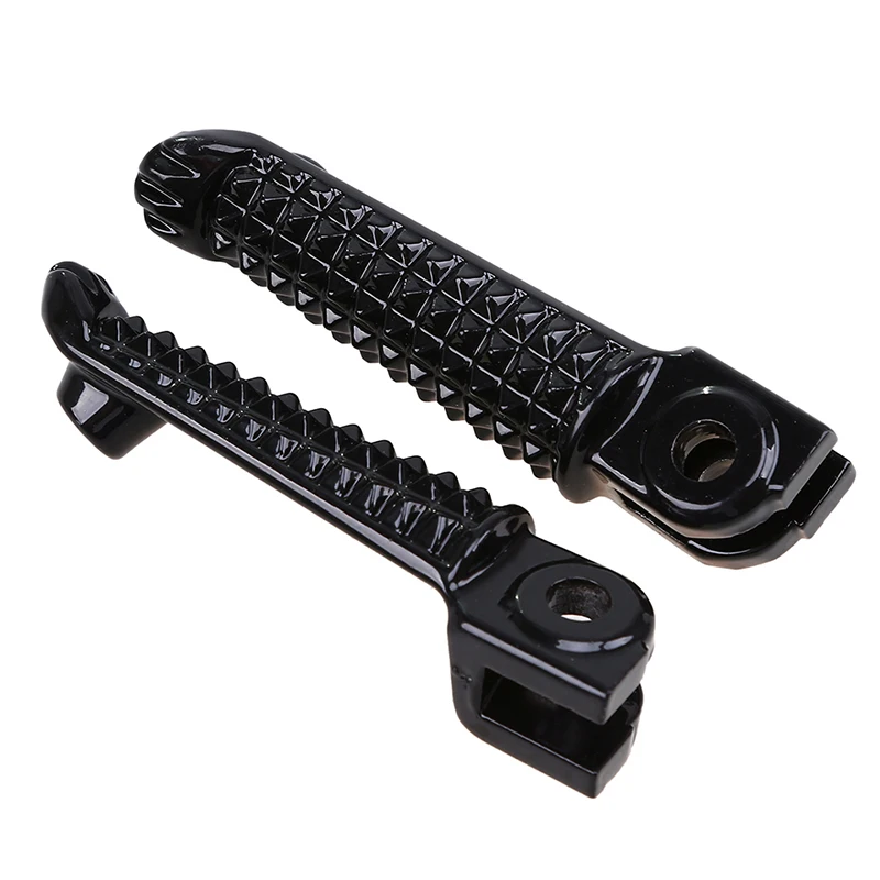 POSSBAY Black CNC Aluminum Foot Pegs Motorcycle Front Footrest Pedals Motorcycle Rear Foot Pegs for Yamaha fz1 Footrest Pedal