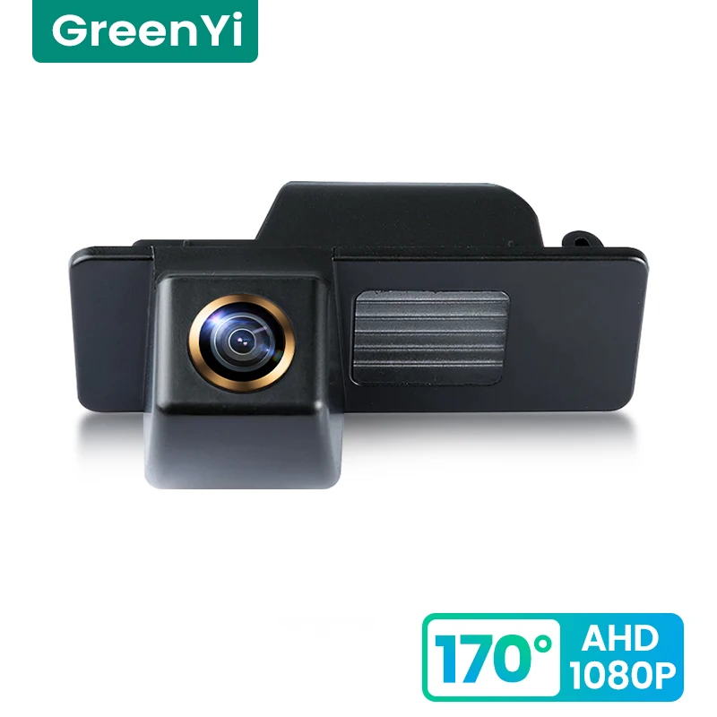 GreenYi 170° HD 1080P Car Rear View Camera for Chevrolet Aveo Trailblazer Cruze Wagon Opel Mokka Cadill Night Vision Reverse AHD