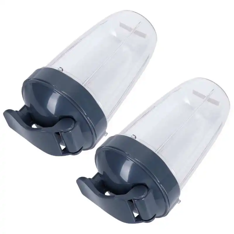 24 UNZEN Transparent Mixer Tasse Container + Deckel Set Ersatz Fit für 600W/900W Entsafter Mixer Teile küche Geräte Zubehör