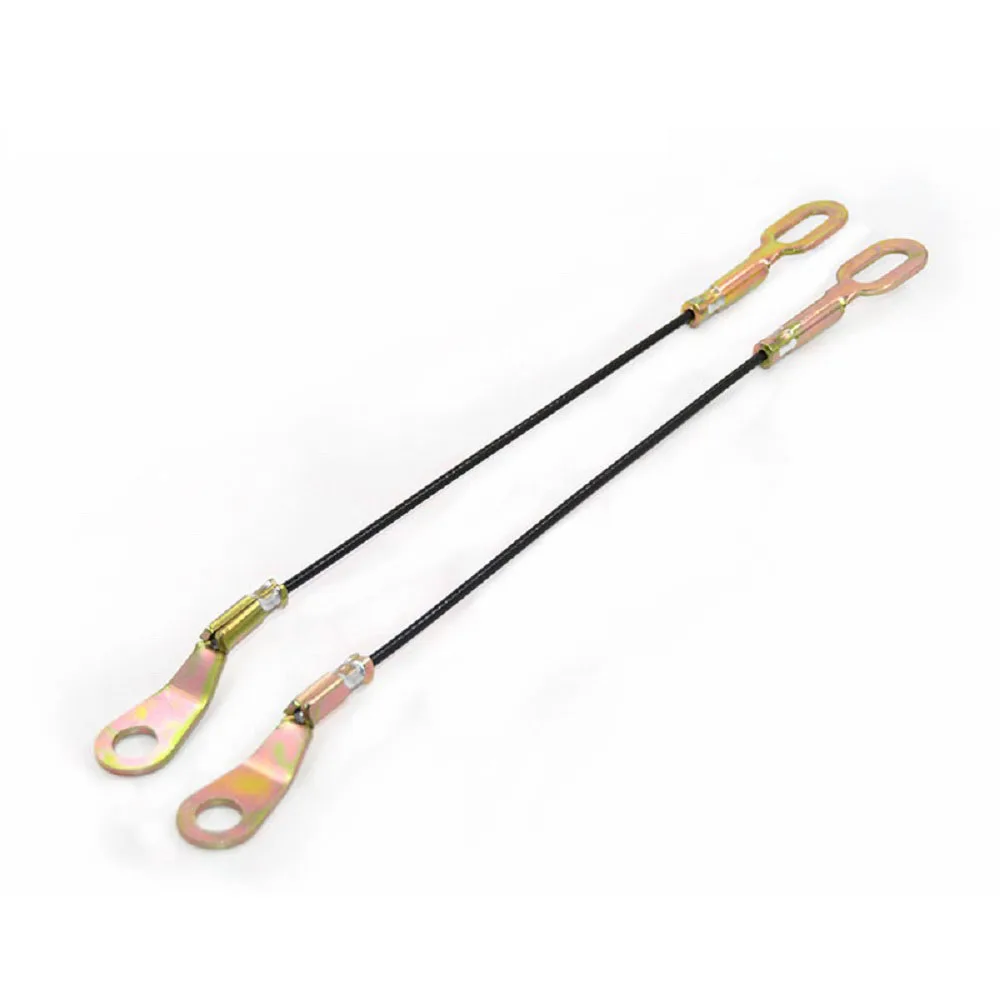 New Car Trunk Accessorie Pair Tailgate Steel Wire Cables Set For Ford Ranger For Thunder For Wildcat For Mazda BT50 2011-2016