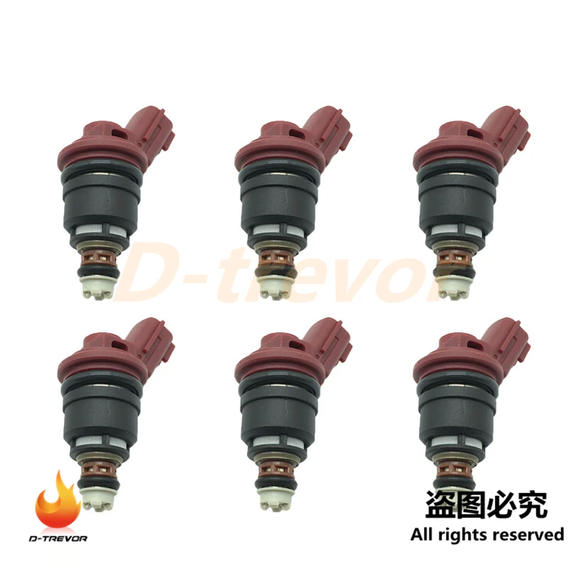 

6pcs Fuel Injector Nozzle For Nissan Racing Brandsto Silvia S13 S14 S15 SR20DE SR20DET high flow rate 850CC OEM: 16600-RC850