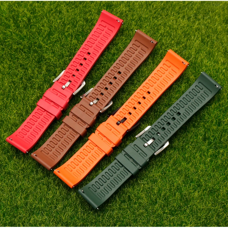 Bracelet en caoutchouc pour Huawei watch GT2 PRO, en Silicone souple, 22mm