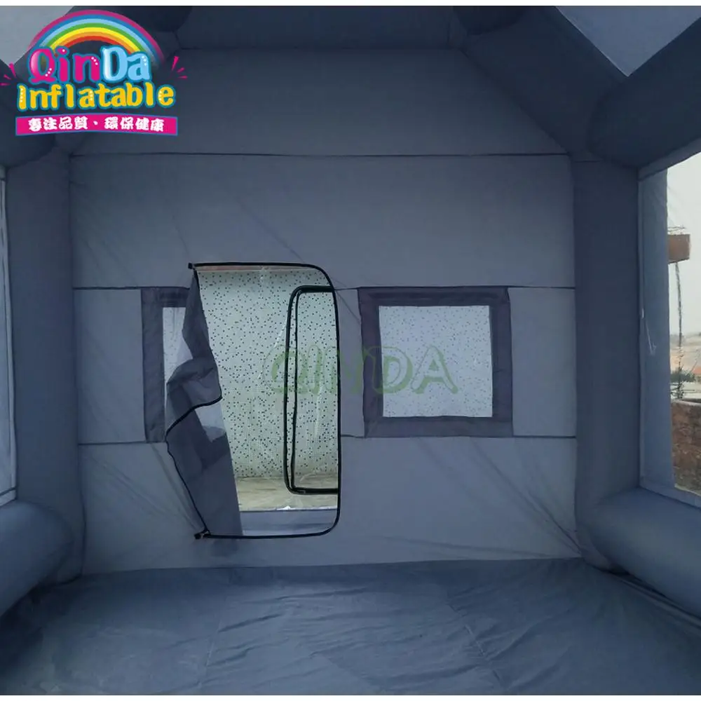 Cheap Mobile Big Portable Inflatable Spray Paint Booth Tent For Sale