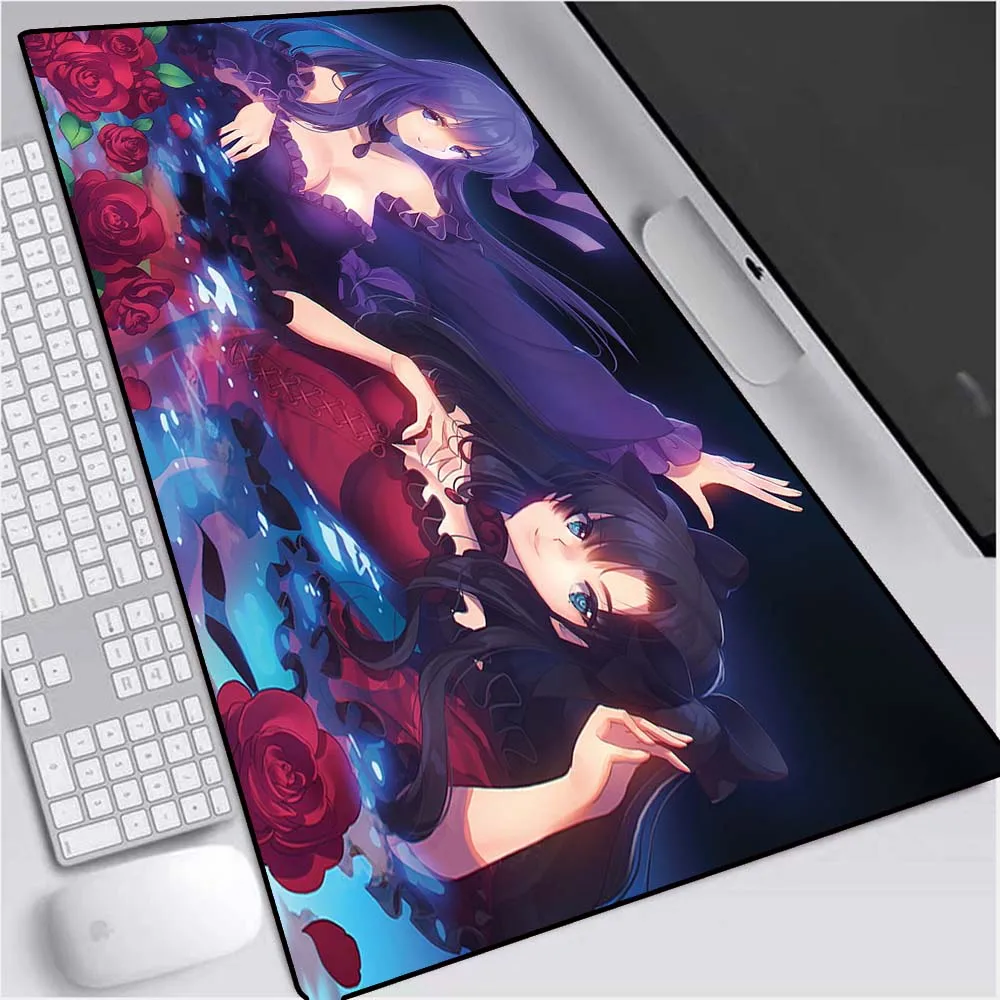 

Mairuige Anime Flower Fairy Overlord Sexy Girl Character Rubber Mouse Pad Non-Slip Overlock Keyboard Pad Desk Pad Large Mousepad