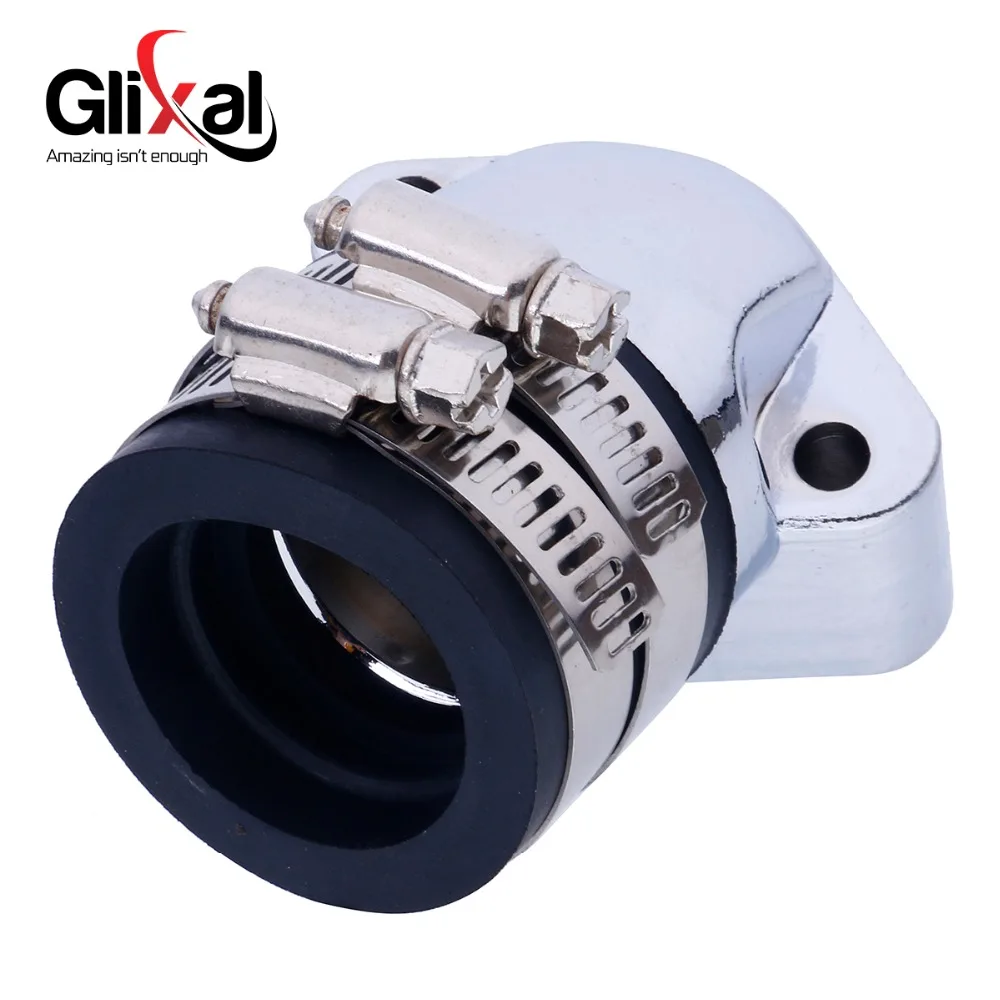 Glixal GY6 125cc 150cc High Performance Racing Intake Manifold for 152QMI 157QMJ 4 Stroke  Engine Scooter Moped ATV Go-Kart