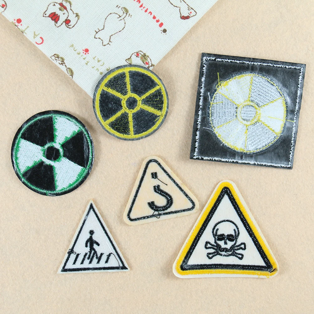 Nuclear Power Plant Radiation Patches For Clothes STALKER Factions Mercenaries Loners Embroidery cloth stickers Chernobyl  Badge