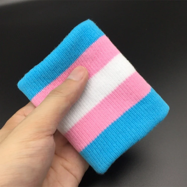 LGBT Unicorns Transgender Wristband LGBT Pride Gay Blue Pink White Rainbow Wrist Gift Decoration