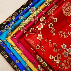 75 cm Pattern flower fabrics brocade satin jacquard fabric by the meter sewing garment cheongsam bags patchwork material