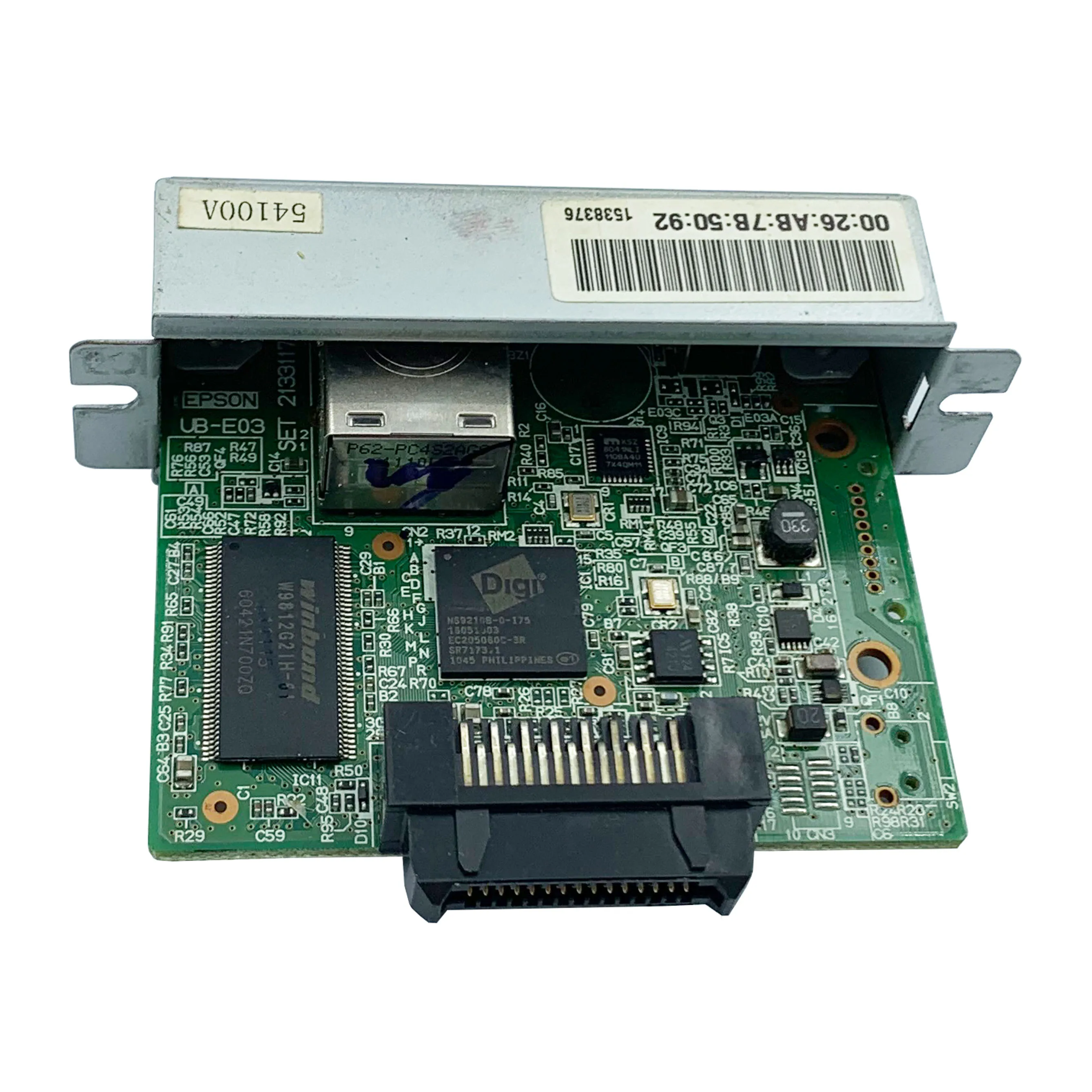 Imagem -06 - Interface Ethernet para Epson tm U220b 220pb 220pd 220pa T81 T82ii T88iii T88iv T88v T70 T90 T86l Ub-e03 Ub-e02 C32c824541