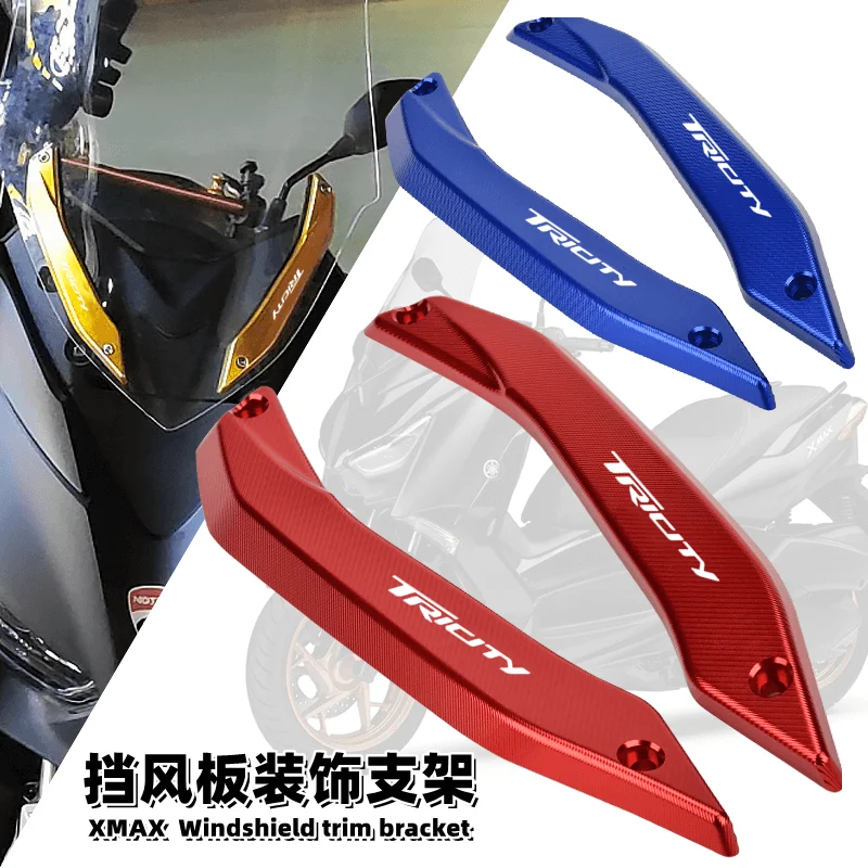 

For YAMAHA TRICITY 300 2020-2021 Motorcycle accessories Windshield Windscreen Bracket Bar Stent Deflector Guard Decoration Cover