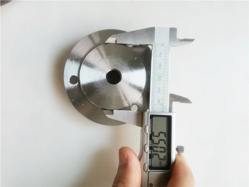 Brida de conexión de Portabrocas de 80mm, M14x1, adecuado para K72-80, Mini Portabrocas de torno CNC, piezas de banco, máquina de bricolaje