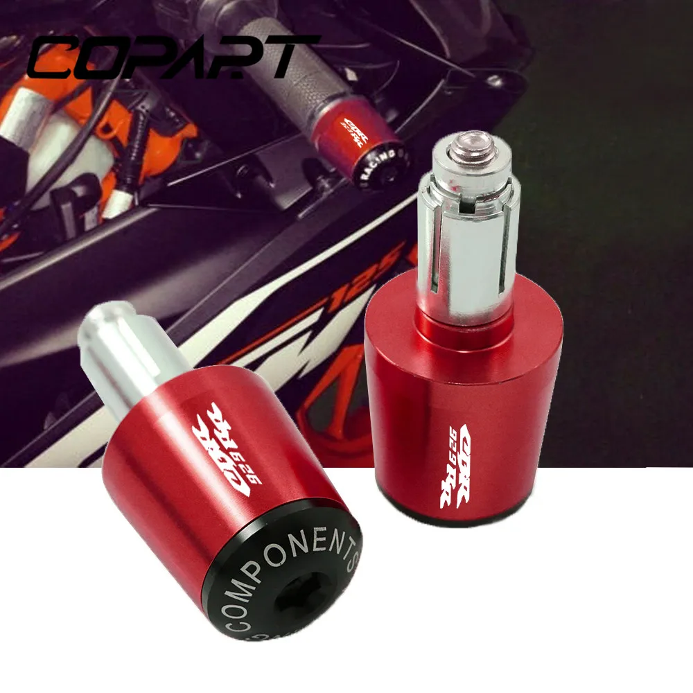 

For Honda CBR929RR CBR 929 RR CBR929 RR CBR 929RR 7/8"22MM Motorcycle Accessories CNC Handlebar Grips Handle Bar Cap End Plugs