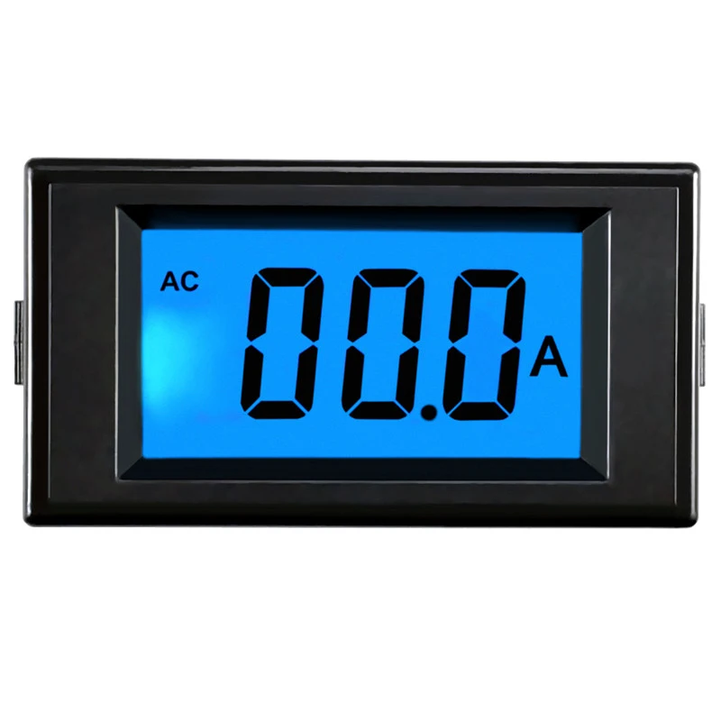 1 Multi-standard D69-40 AC 5 10 20 30 50 100 200 300 500A LCD digital display amperemeter hohe präzision amperemeter mit blau hintergrundbeleuchtung