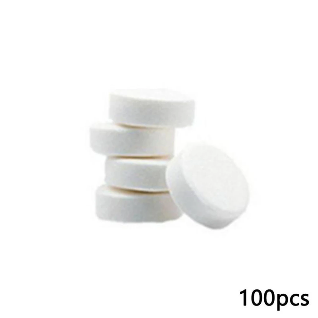 100pcs/bottle Water Effervescent Cleaner Concentrated Cleaner Tablets Home Swimming Pool Cleaning Tools
