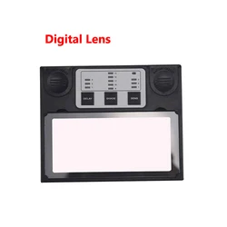 Welding LCD Filter Lens Glass Mig Tig Arc DIN9/13 Mask Accessories Li Battery Digital Solar Auto Darkening