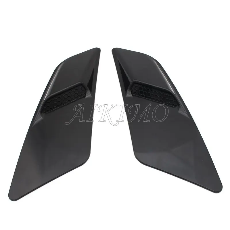 Car Air Intake Scoop Bonnet Hood Vent Front Hood Vent For 2015-2017 For Ford For Mustang Panel Trim Black