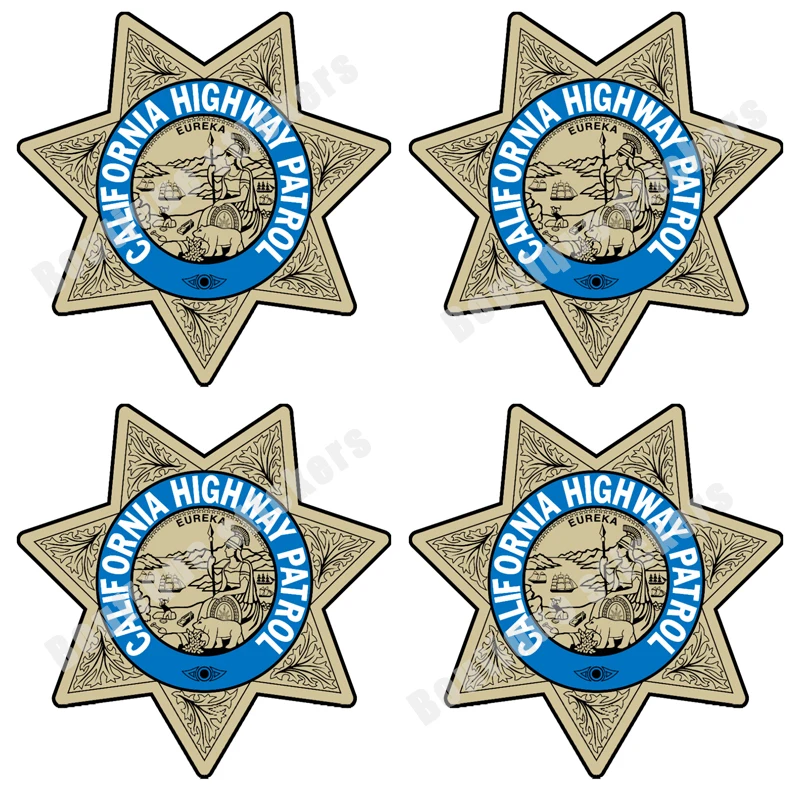 

California Highway Patrol Decal Sticker Vinyl Sign Car Bumper Truck CornHole Window Body Decoration Sticker Accessories