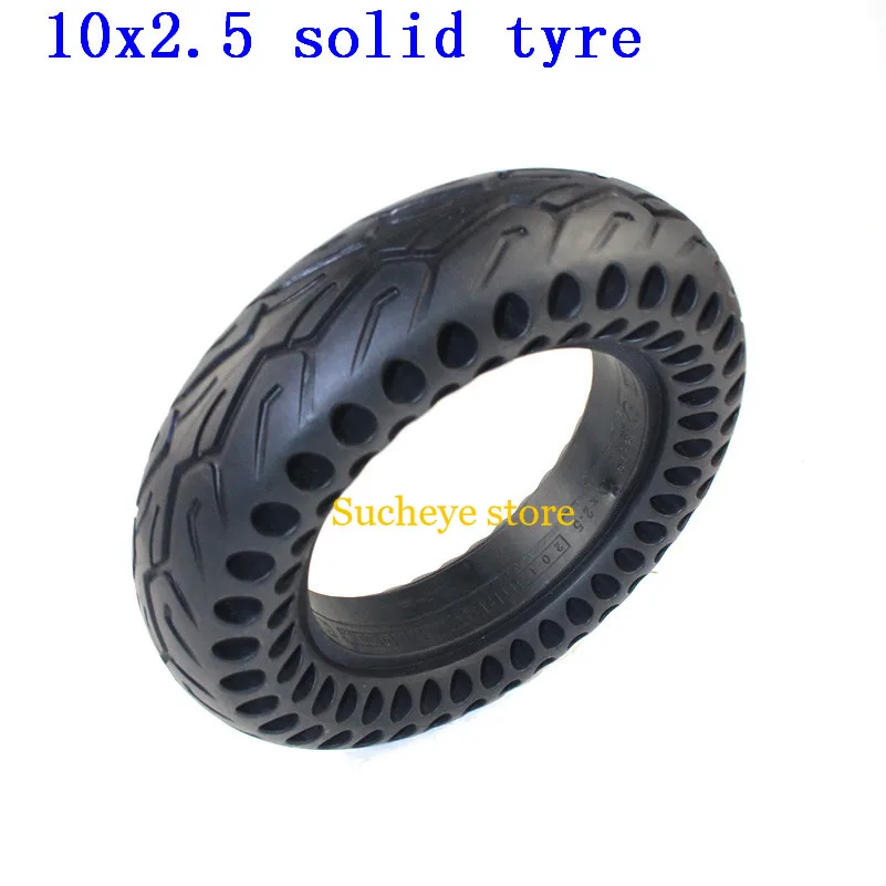 10 Inch Electric Skateboard Tire Solid Tyre 10x2.5 for  scooter Skate Board 10x2.25 10x2.50 Non-inflatable