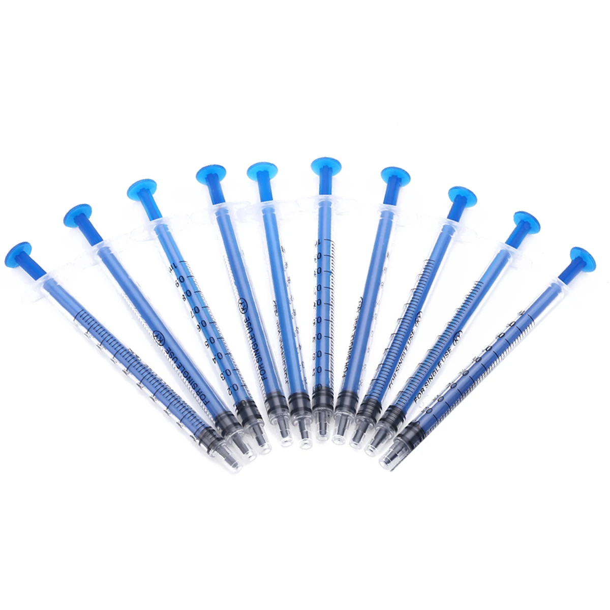 Disposable Plastic Syringe 1ml Syringes 1cc Without Needles For Lab And Industrial Dispensing Adhesives Glue Soldering