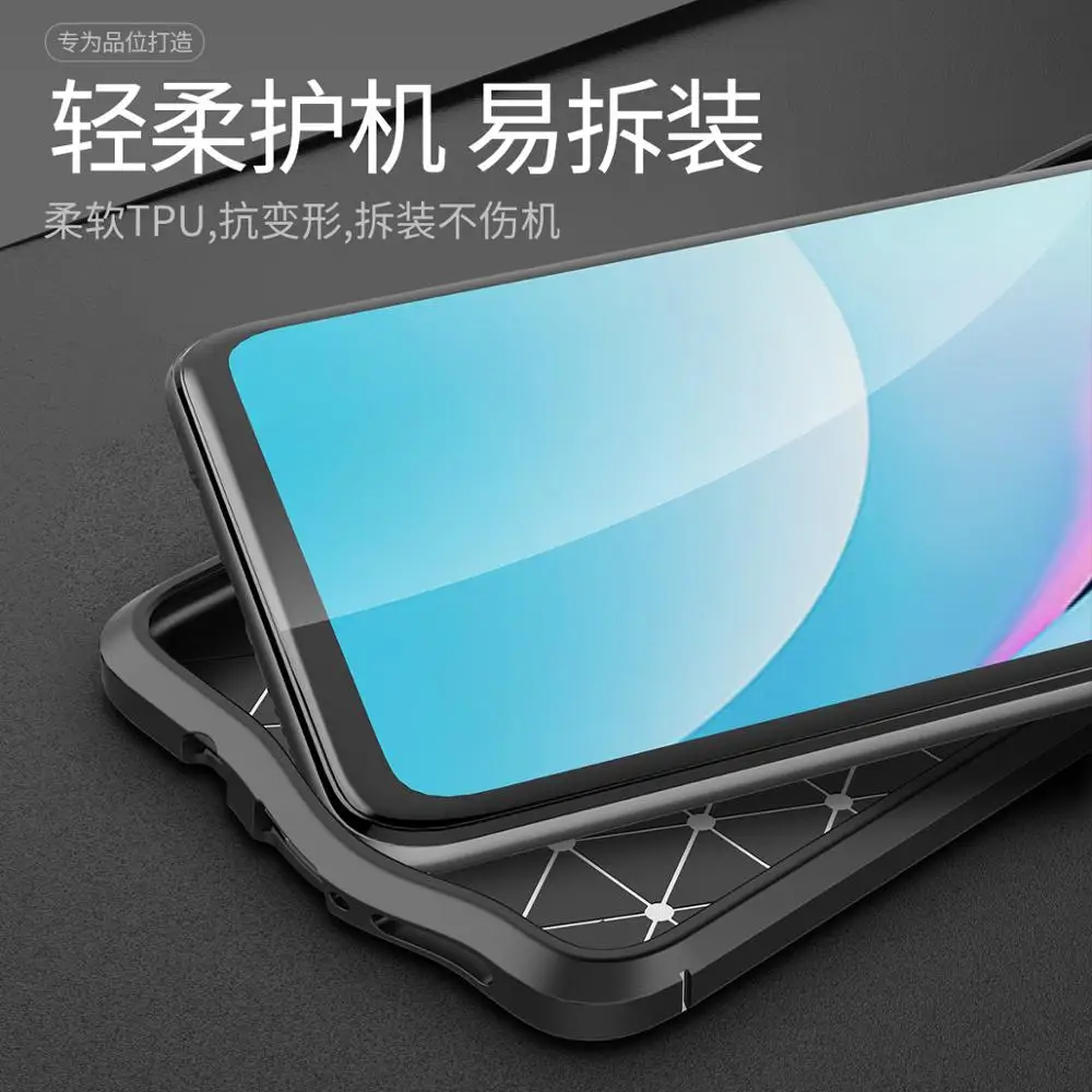 Mi 10T Lite Cases Leather Texture Shockproof Soft TPU Cover For Xiaomi Mi10t Pro 5G Note 10 Pro Couqe Fundas