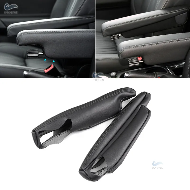 

Seat Armrest Leather For Land Rover Freelander 2 2007 - 2015 2pcs Driver & Passenger Side Seat Armrest Handle Cover Trim Black