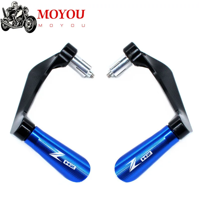 واقي مقابض مقبض للدراجات النارية باستخدام الحاسب الآلي ، رافعات فرامل مخلب ، واقي لكاواساكي Z H2 ZH2 Zh2 نينجا H2 R--ins ، 22ay #4