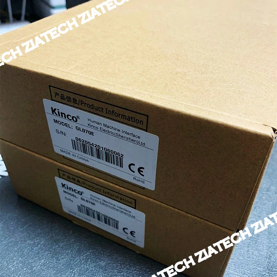 Kinco gl070 gl070e hmi tela sensível ao toque 7 polegada 800*480 ethernet 1 usb host nova interface de máquina humana atualizar mt4434te mt4434t
