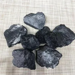 Minerale naturale di cristallo curativo di pietra di Shungite grezza di alta qualità per la decorazione domestica