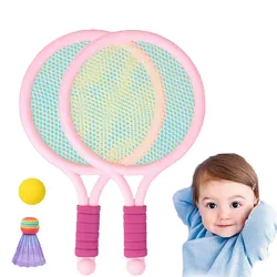 Children's Badminton Tennis Racket Beginner Training Outdoor Beach Tennis Kindergarten Baby Parent Child Interactive Toys