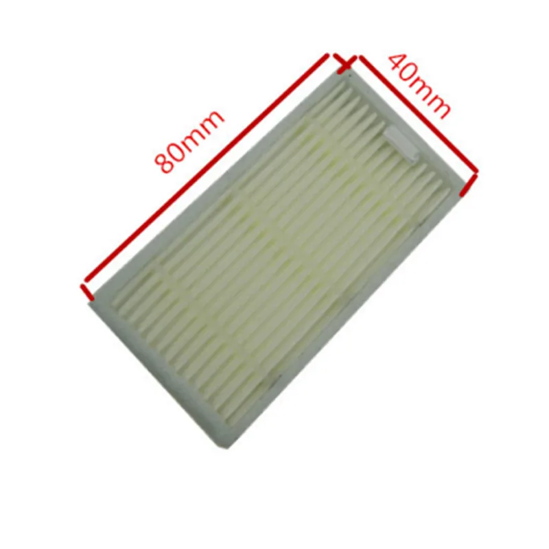 فلتر HEPA لـ ilife v5 x5 panda x500 ECOVACS CR120 X600 فرشاة جانبية فلتر hepa ملحقات المكنسة الكهربائية