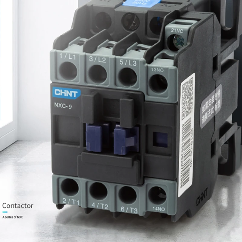 CHINT NXC-9 contactor 9A AC 24V 36V 48V 110V 127V 220V 380V 415V Individual coils can be customized Kunlun series products