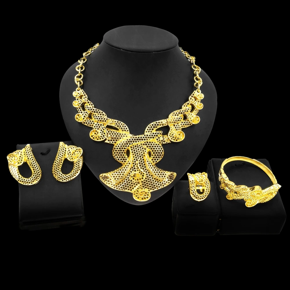 Yulaili جودة عالية 2026 مجموعة مجوهرات رائعة على شكل فراشة وامرأة برازيلية بنات حفلة عيد ميلاد القرط مجموعات مجوهرات