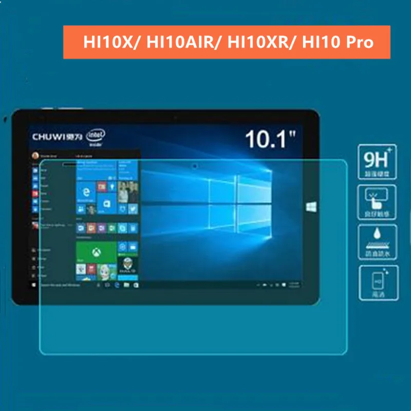 

10.1" Protective Tempered Glass Screen Protector Film For CHUWI Hi10 Air Hi10X Hi10Pro Hi10 X Hi10 XR Tablet PC With 4 Tools