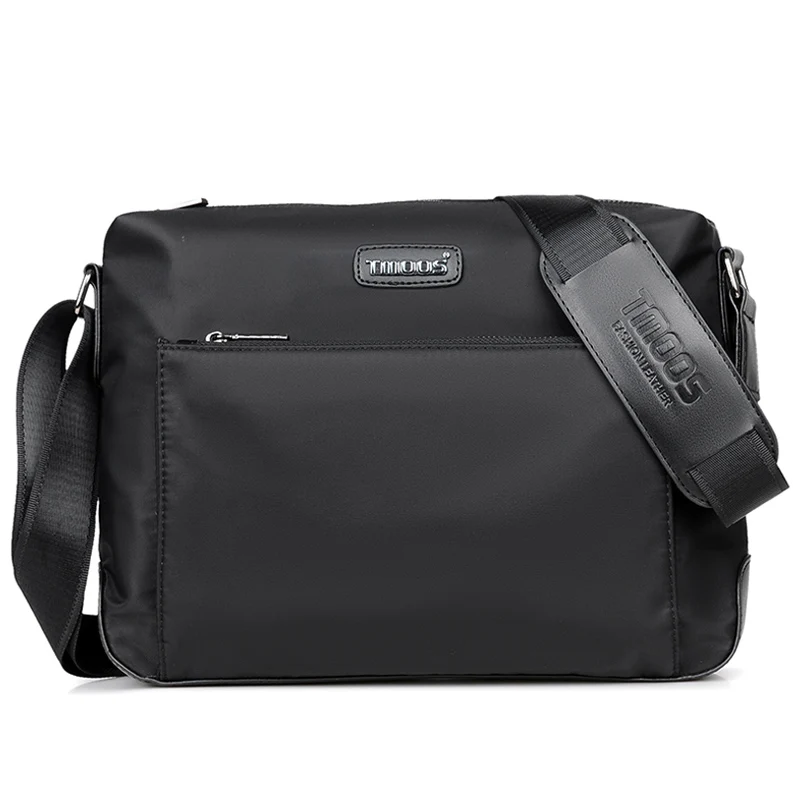 New Multifunction Crossbody Bag for Men Shoulder  Messenger Outdoor Bags Male Waterproof Travel Retro Zipper Shoulder Bag Hot