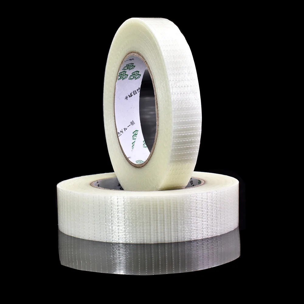 YX 25M Grid Fiber Tape DIY Model Super Strong Mesh Adhesive Tape  Single Sided Tape For Mold Home Appliance Bundled Fixed