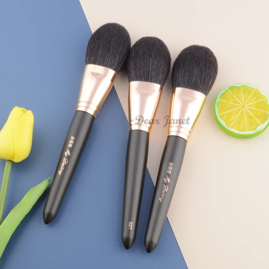 My destiny 1pc Big size Powder makeup brush Goat hair Multifunction Blusher sculpting Face Make up brush cosmetic tool 027