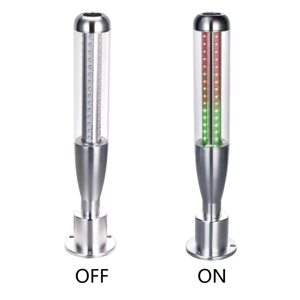 DC 24V LED Pilot Signal Lamp Machine Working Warning Indicator Light Sinyal Lambası Zwaailamp All Metal Type Durable GoodQuality