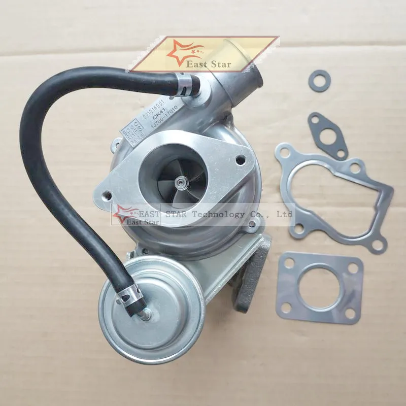 Turbo RHF3 CK41 1J700-17010 VD410096 1J700-17012 VD410140 For Kubota Tractor Excavator Industrial Engine V2003-T 236B 1.9L