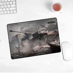 Big Promotion Tank World  Pad Mouse 22x18cm Non-slip pad Laptop Gaming   WOT LOL CS DOTA2 Playing Mat