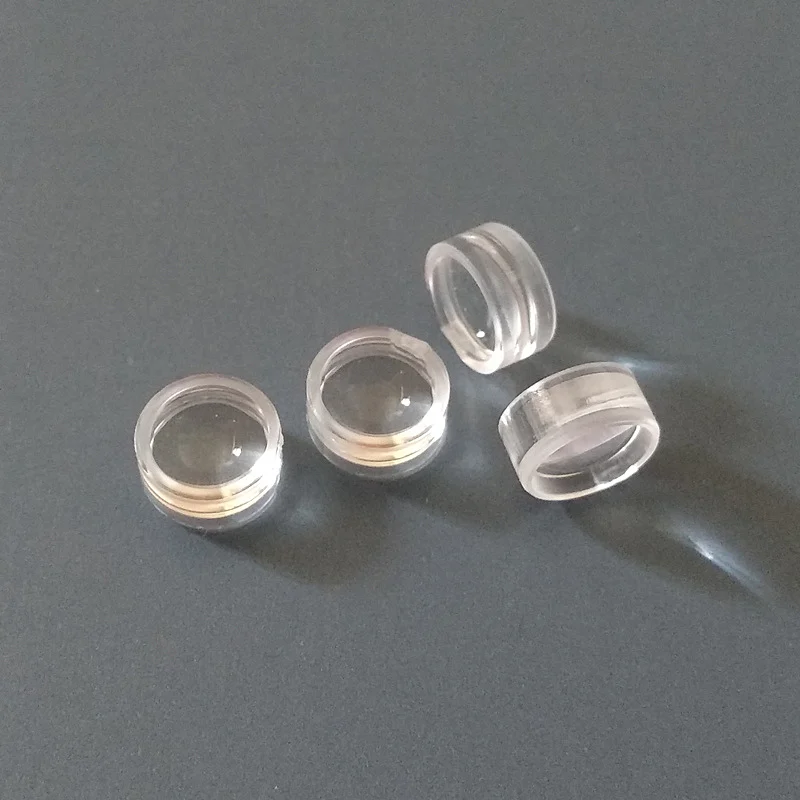 Lente de Foco do Laser Lente Spot Superfície Limpa Materiais Pmma Tamanho 7×3 mm Distância Focal 6.8 mm Ukms7 Alta Qualidade