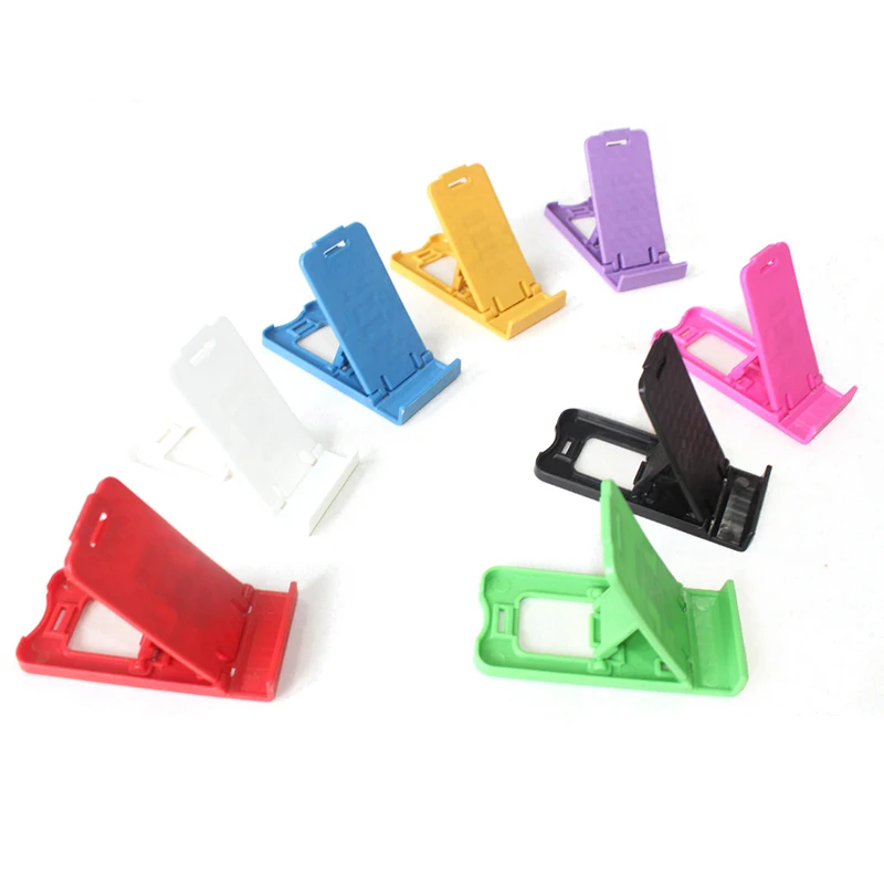 Mobile Phone Holder Universal Colorful Phone Holder Stand Support For Iphone 13 Xiaomi Samsung Huawei Smart Phone Holder Folding