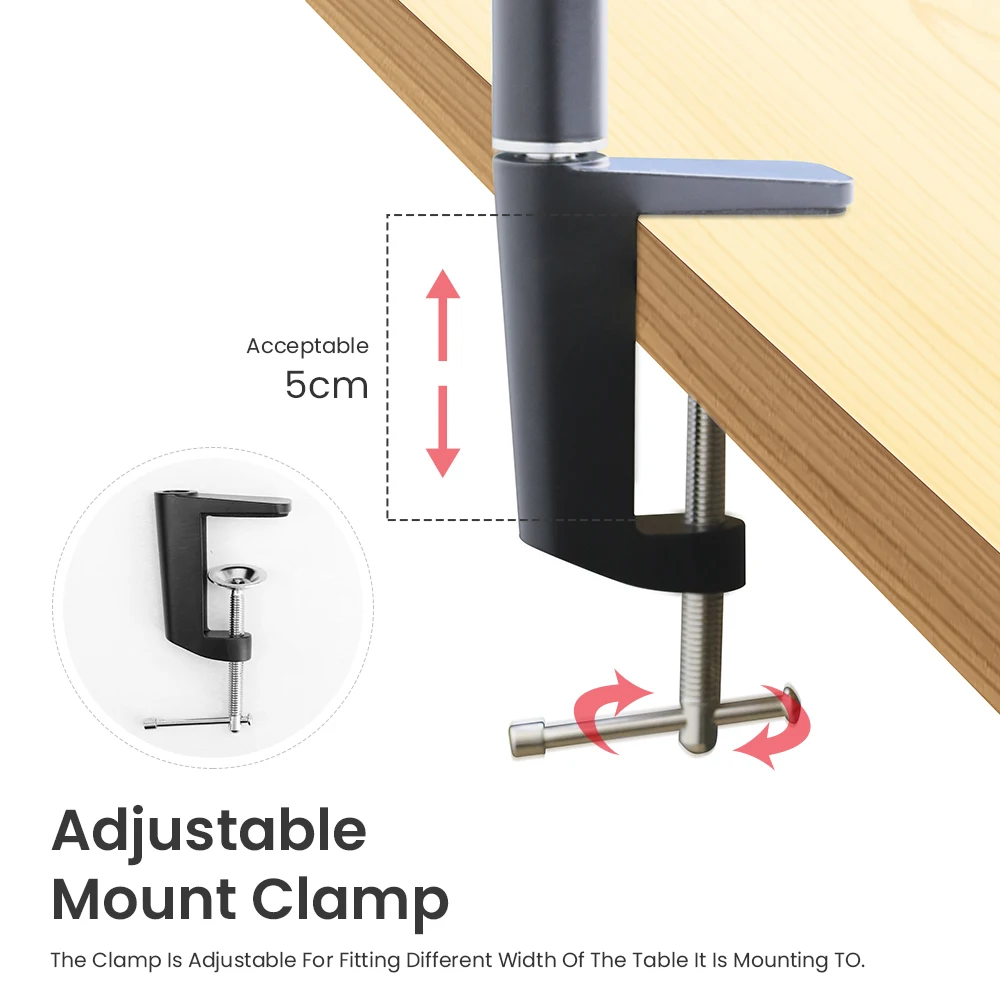 LED Panel Light Dimmable Video Lamp With Stretchable Desktop Bracket Stand For Youtube Live Photography Lighting Fill Lights Kit