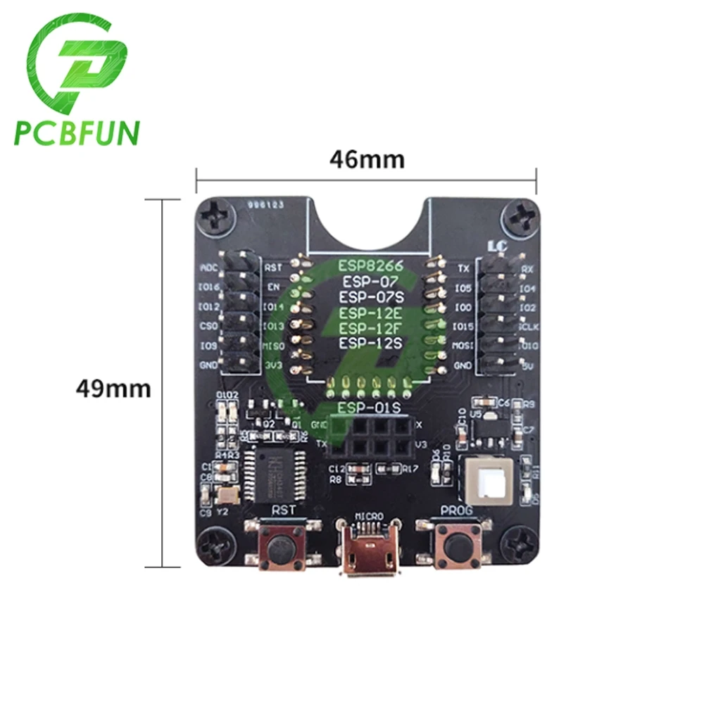 ESP8266 ESP-WROOM-32 ESP32-WROVER Development WIFI Board Test Frame Burning Fixture Tool Downloader for ESP-01S ESP12S ESP07S