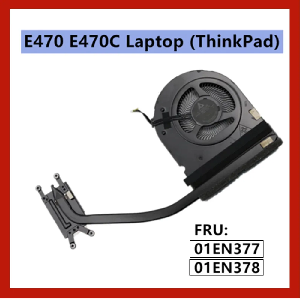 For  Original ThinkPad E470 E470C Notebook Computer Integrated Graphics CPU Cooling Fan.FRU 01EN378 01EN377