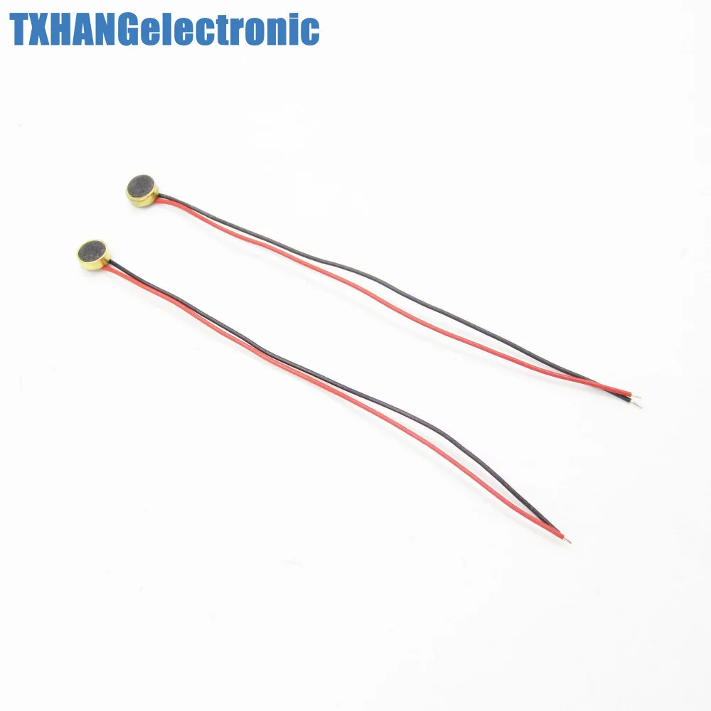 3PCS 4*1.5mm Electret Condenser Microphone Capsule 2 Leads diy electronics