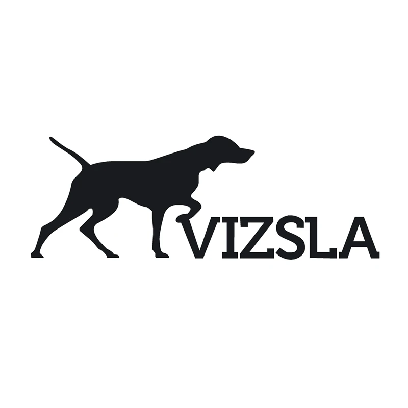 40736# Die-Cut Vinyl Decal Vizsla Hunting Dog Car Sticker Waterproof Auto Decors on Bumper Rear Window